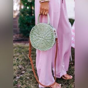 Woven Circle Bag